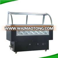 Ice cream freezer display/commercial glass refrigerator