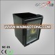 Double layer glass mini cooling display refrigerator showcase display cooler