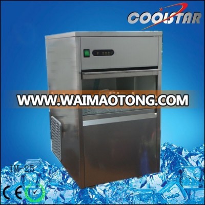 portable bullet type ice maker soaking water type