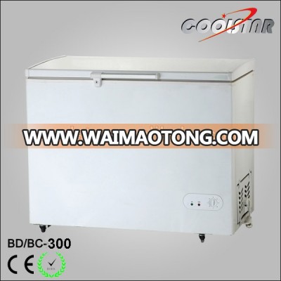 11 Cubic feet commercial solid door chest freezer with lock