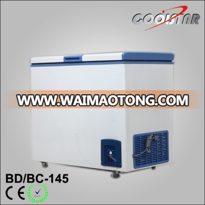 wholesale solid door chest freezer 145L