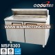 US model saladette refrigerated counter stainless steel