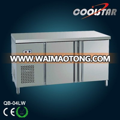 commercial use kitchen stainless steel undercounter refrigerator